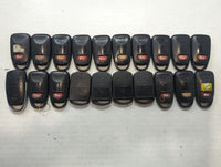 Lot of 20 Hyundai Keyless Entry Remote Fob MIXED FCC IDS MIXED PART - Oemusedautoparts1.com