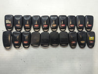 Lot of 20 Hyundai Keyless Entry Remote Fob MIXED FCC IDS MIXED PART 591696 - Oemusedautoparts1.com