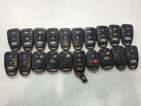 Lot of 20 Hyundai Keyless Entry Remote Fob MIXED FCC IDS MIXED PART - Oemusedautoparts1.com