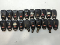 Lot of 20 Hyundai Keyless Entry Remote Fob MIXED FCC IDS MIXED PART - Oemusedautoparts1.com