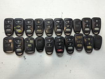 compare product Lot of 20 Hyundai Keyless Entry Remote Fob MIXED FCC IDS MIXED PART