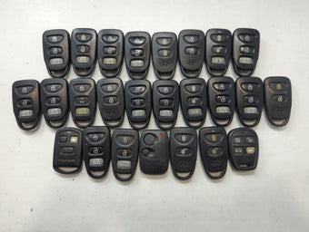 compare product Lot of 25 Hyundai Keyless Entry Remote Fob MIXED FCC IDS MIXED PART