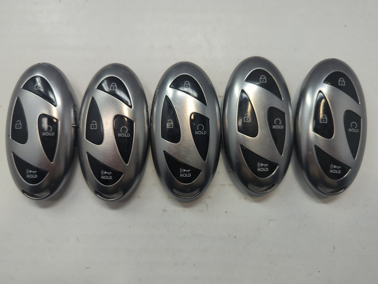 Lot of 5 Hyundai Keyless Entry Remote Fob MIXED FCC IDS MIXED PART - Oemusedautoparts1.com
