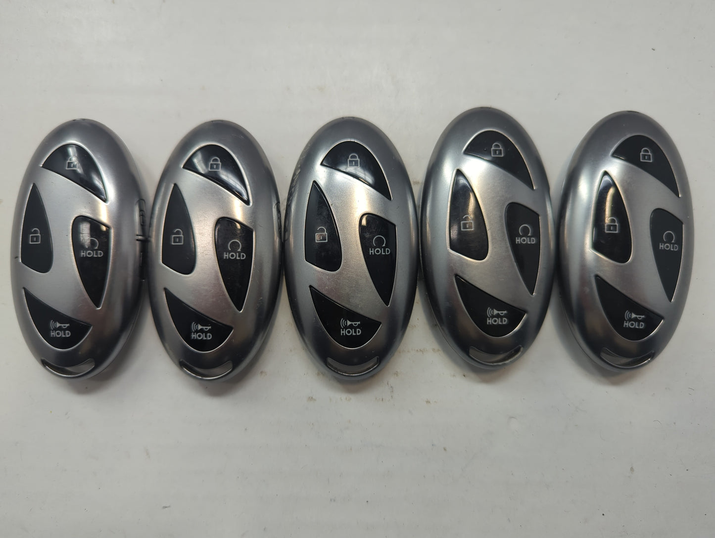 Lot of 5 Hyundai Keyless Entry Remote Fob MIXED FCC IDS MIXED PART - Oemusedautoparts1.com
