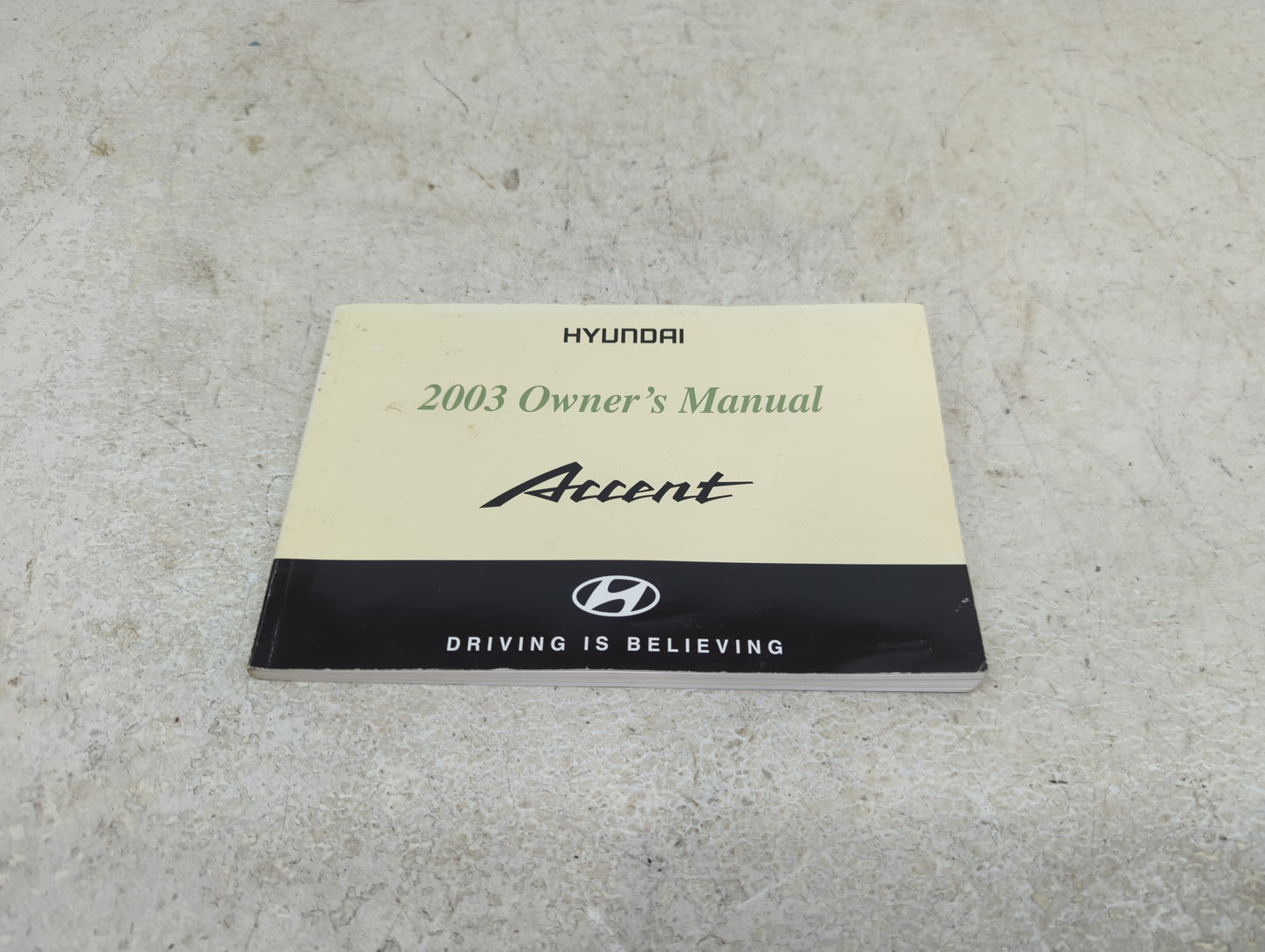 0 Hyundai Accent Owners Manual Book Guide OEM Used Auto Parts - Oemusedautoparts1.com