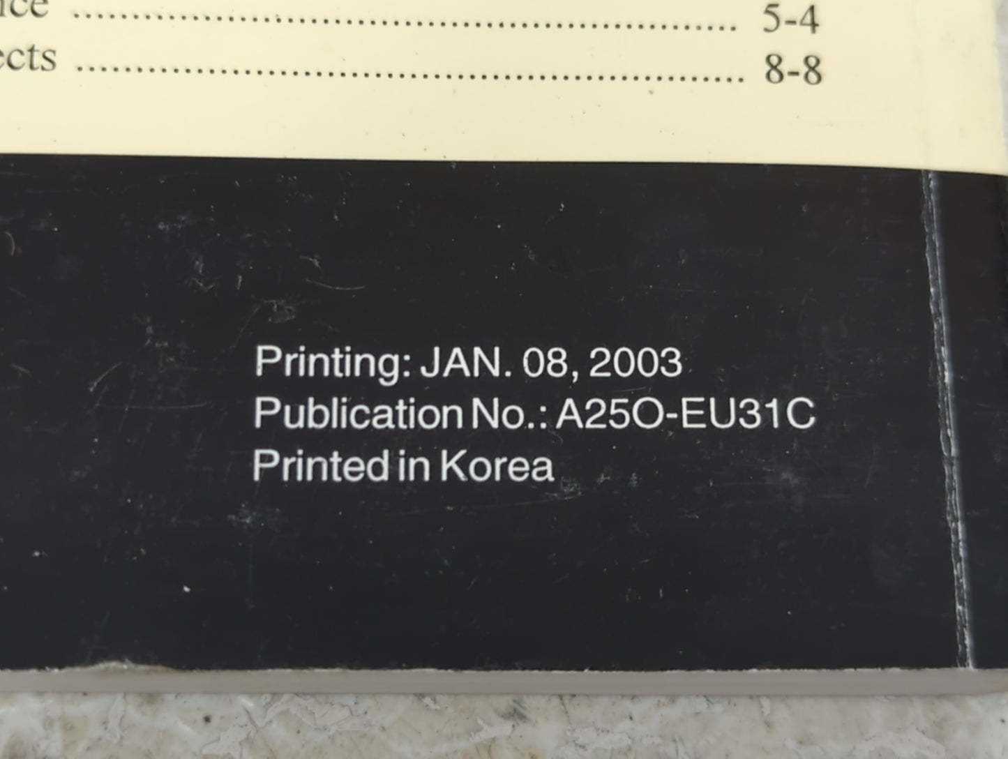 0 Hyundai Accent Owners Manual Book Guide OEM Used Auto Parts - Oemusedautoparts1.com