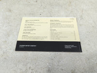 0 Hyundai Accent Owners Manual Book Guide OEM Used Auto Parts - Oemusedautoparts1.com