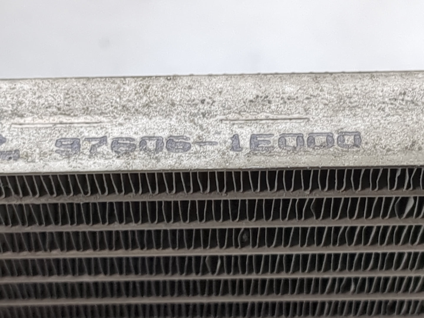2006-2011 Hyundai Accent Engine Cooling Radiator Condensor Fits Fits 2006 2007 2008 2009 2010 2011 OEM Used Auto Parts - Oem