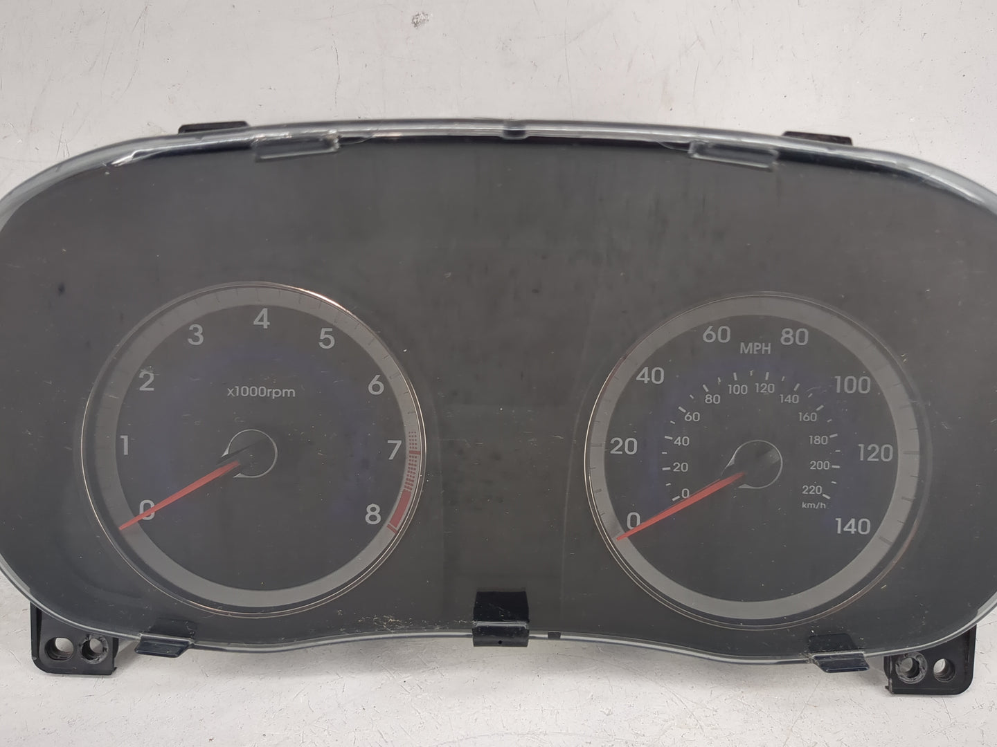 2015-2017 Hyundai Accent Instrument Cluster Speedometer Gauges Miles:140K Fits Fits 2015 2016 2017 OEM Used Auto Parts - Oem