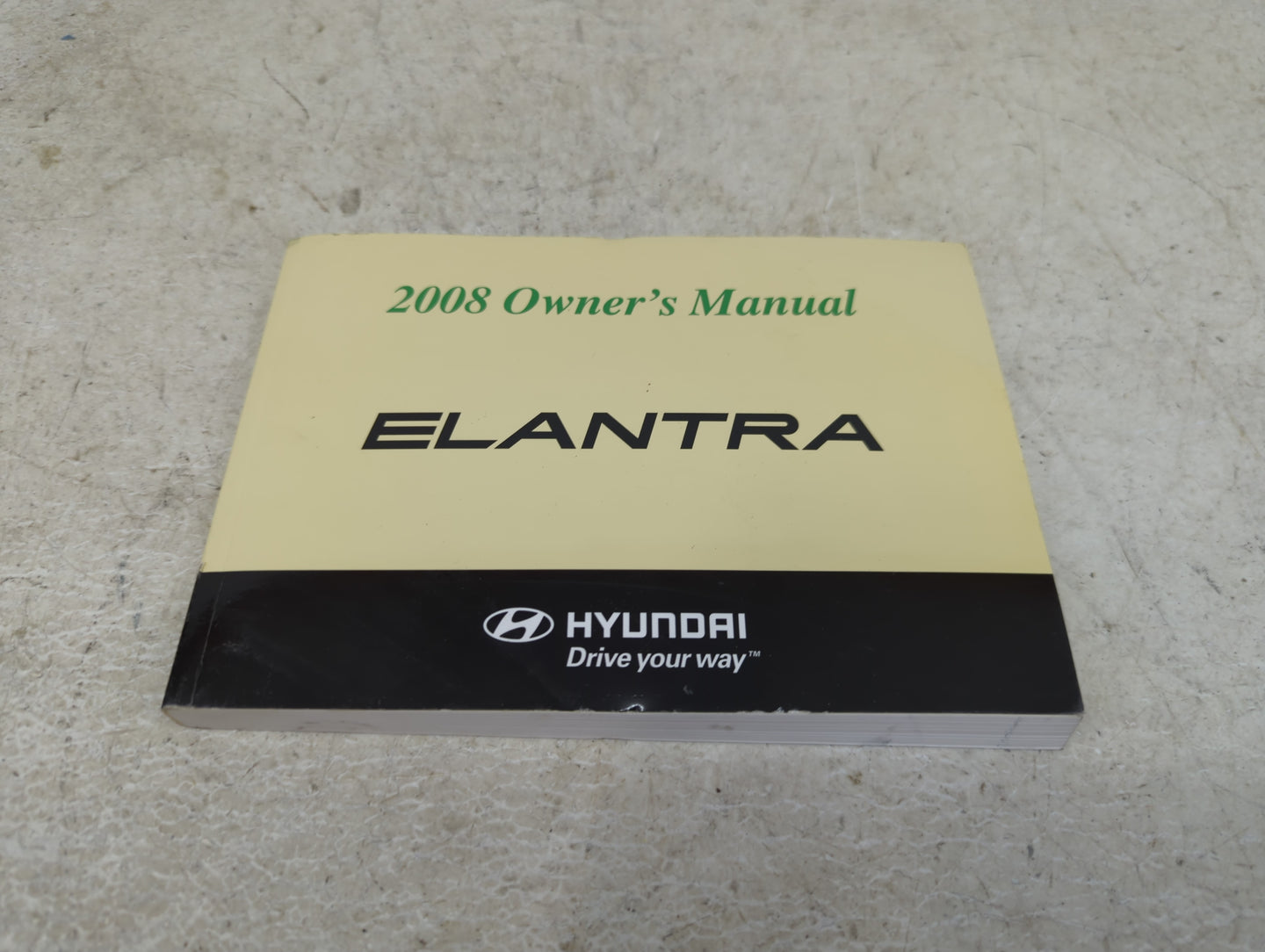 0 Hyundai Elantra Owners Manual Book Guide OEM Used Auto Parts - Oemusedautoparts1.com