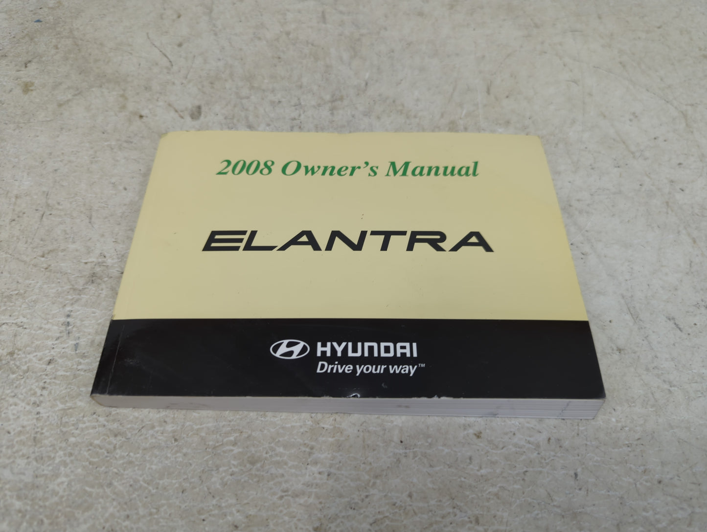 0 Hyundai Elantra Owners Manual Book Guide OEM Used Auto Parts - Oemusedautoparts1.com