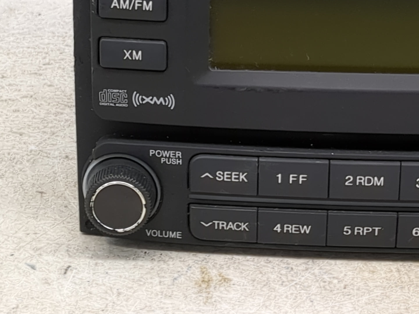 2007-2010 Hyundai Elantra Radio AM FM Cd Player Receiver Replacement Fits Fits 2007 2008 2009 2010 OEM Used Auto Parts - Oem
