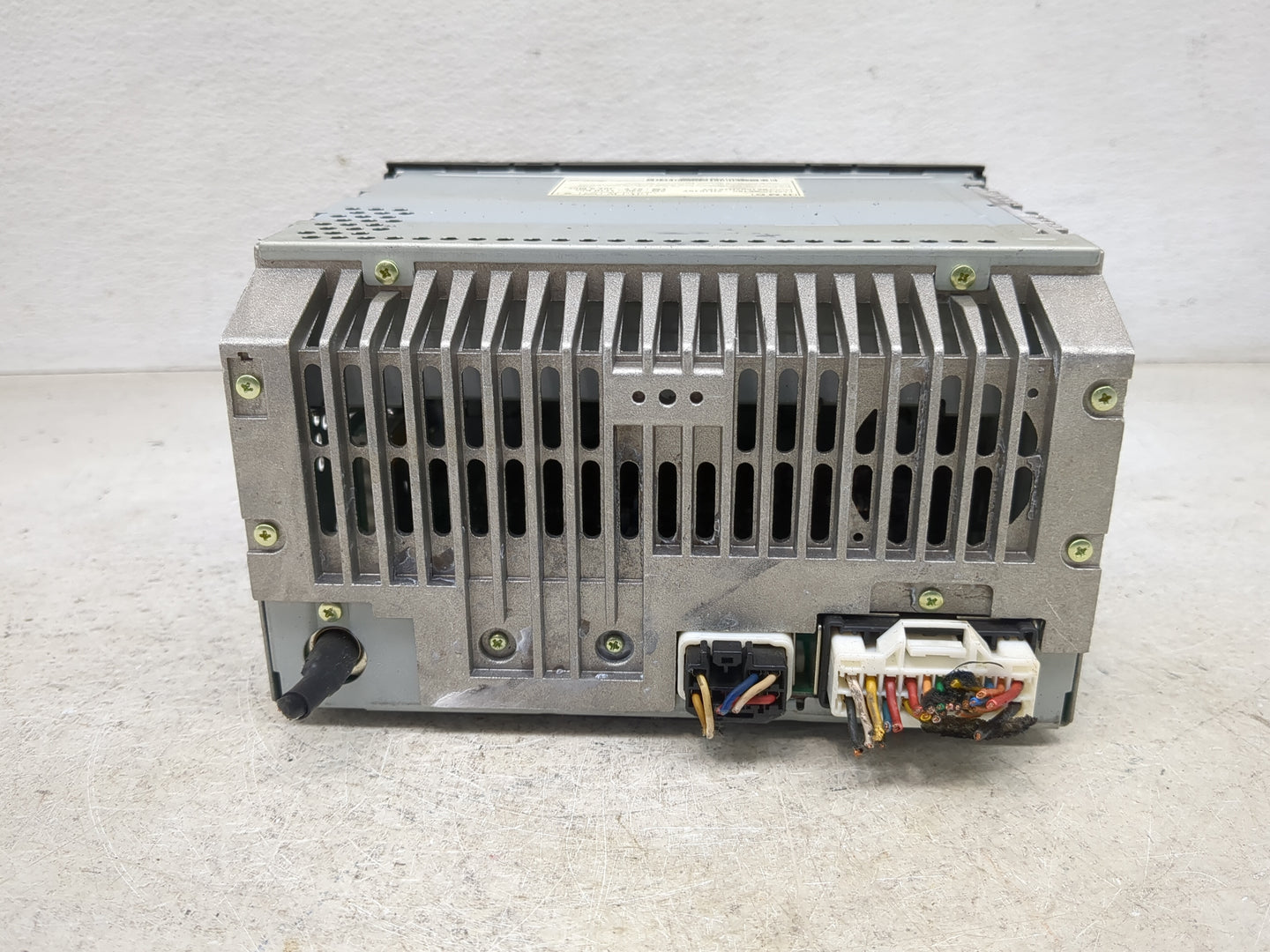 2007-2010 Hyundai Elantra Radio AM FM Cd Player Receiver Replacement Fits Fits 2007 2008 2009 2010 OEM Used Auto Parts - Oem