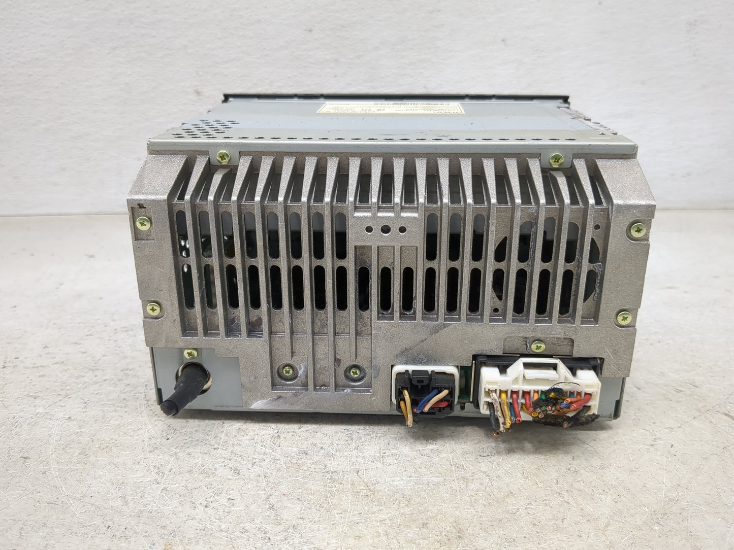 2007-2010 Hyundai Elantra Radio AM FM Cd Player Receiver Replacement Fits Fits 2007 2008 2009 2010 OEM Used Auto Parts - Oem