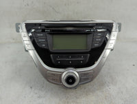 2011-2013 Hyundai Elantra Radio AM FM Cd Player Receiver Replacement Fits Fits 2011 2012 2013 OEM Used Auto Parts - Oemuseda
