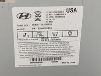 2011-2013 Hyundai Elantra Radio AM FM Cd Player Receiver Replacement Fits Fits 2011 2012 2013 OEM Used Auto Parts - Oemuseda