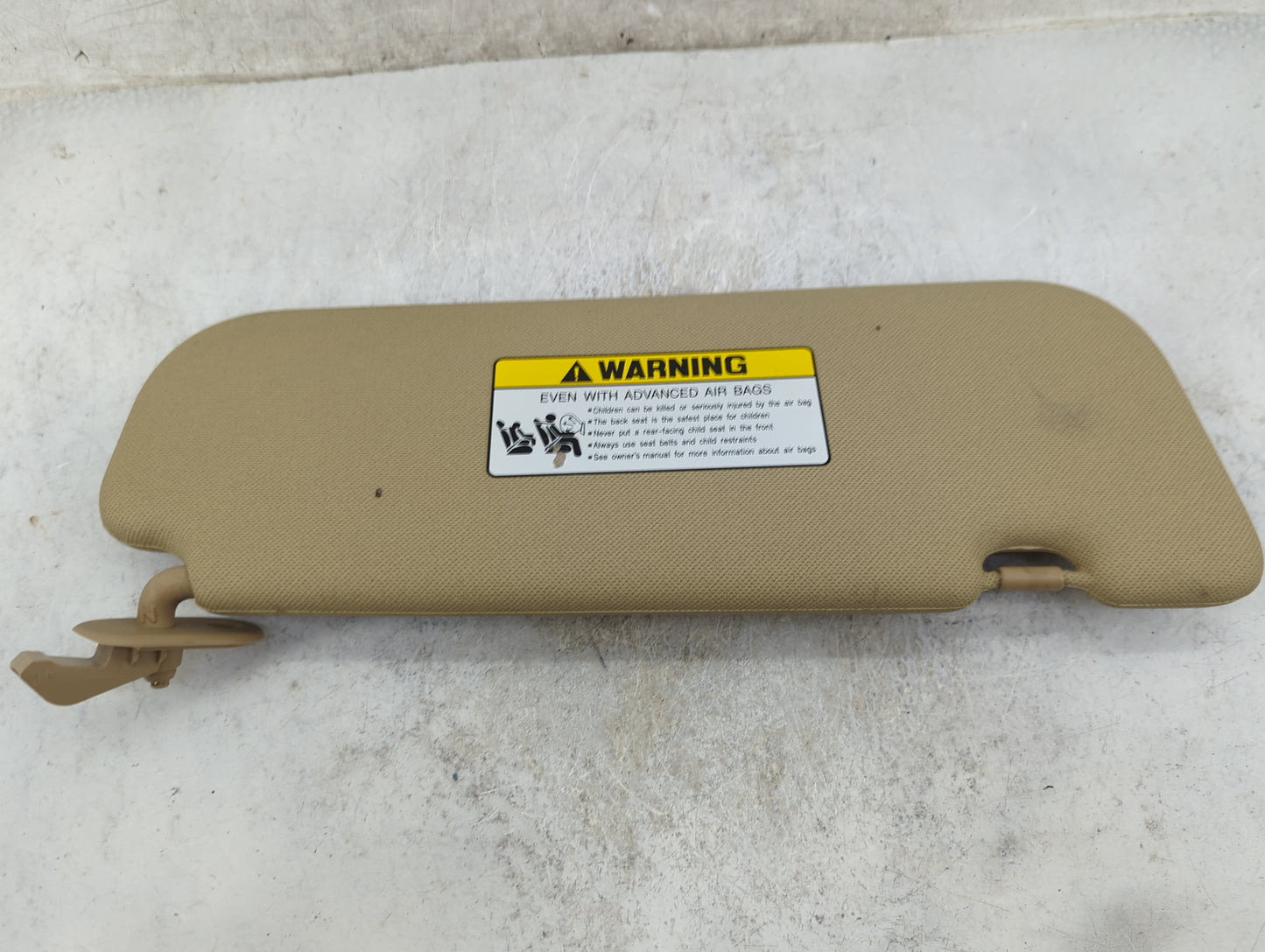 2011-2013 Hyundai Elantra Sun Visor Shade Replacement Driver Left Mirror Fits Fits 2011 2012 2013 OEM Used Auto Parts - Oemu