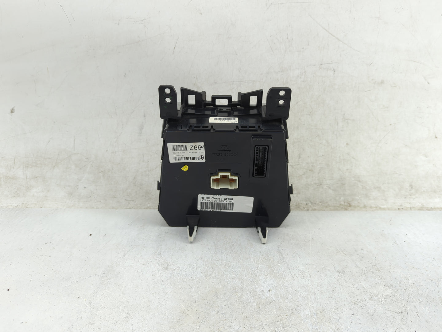 2011-2013 Hyundai Elantra Climate Control Module Temperature AC/Heater Replacement Fits Fits 2011 2012 2013 OEM Used Auto Pa