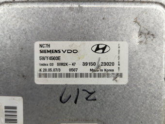 compare product 2007-2010 Hyundai Elantra PCM Engine Control Computer ECU ECM PCU OEM Fits Fits 2007 2008 2009 2010 OEM Used Auto Parts