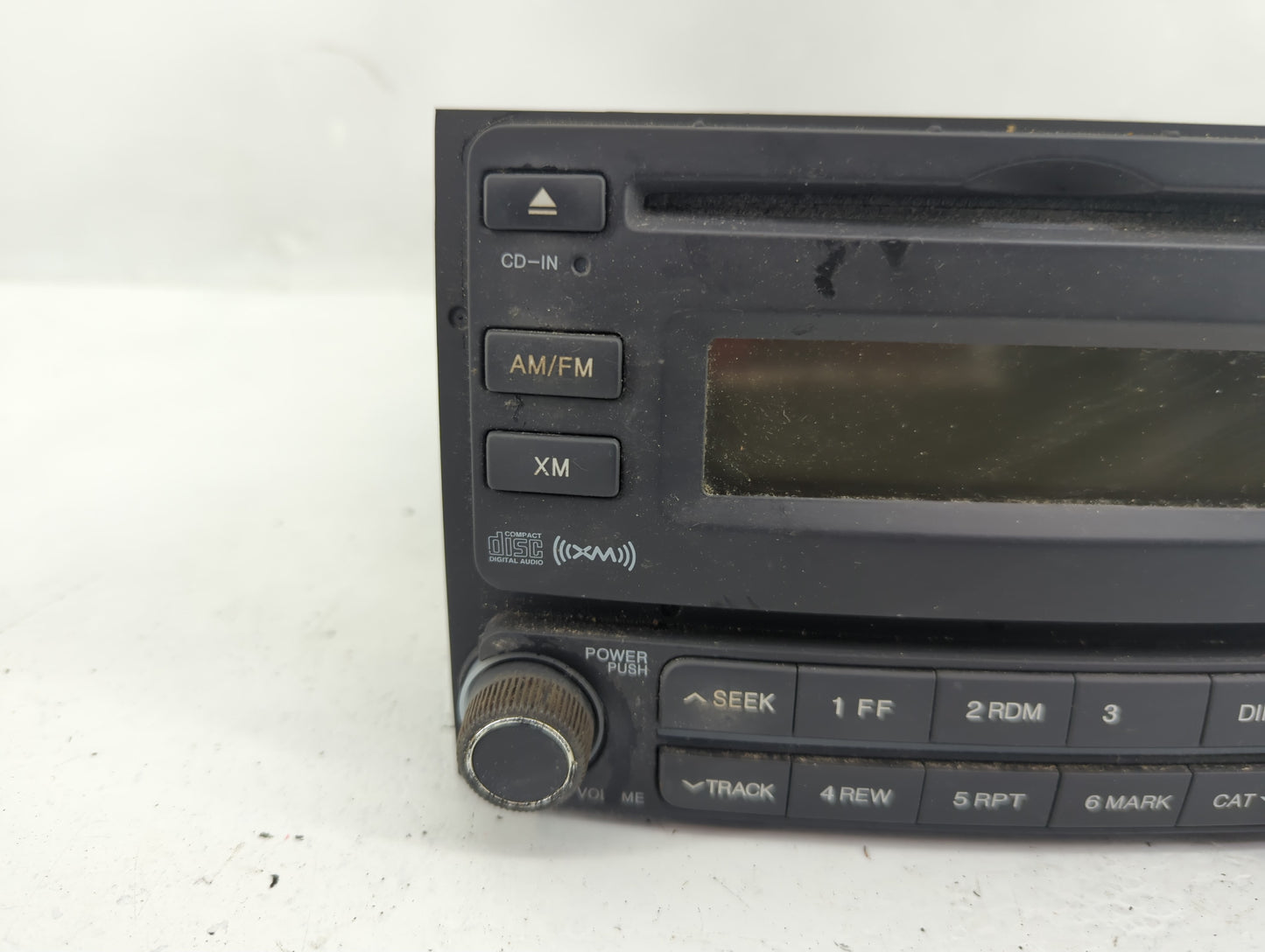 2007-2010 Hyundai Elantra Radio AM FM Cd Player Receiver Replacement Fits Fits 2007 2008 2009 2010 OEM Used Auto Parts - Oem