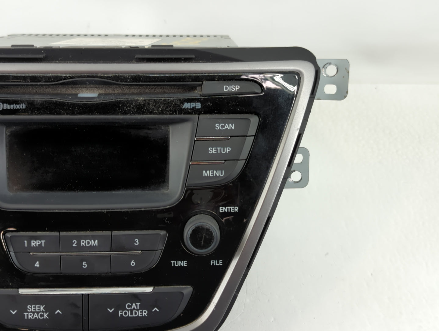2013 Hyundai Elantra Radio AM FM Cd Player Receiver Replacement P/N:96170-3X165RA5 Fits OEM Used Auto Parts - Oemusedautopar