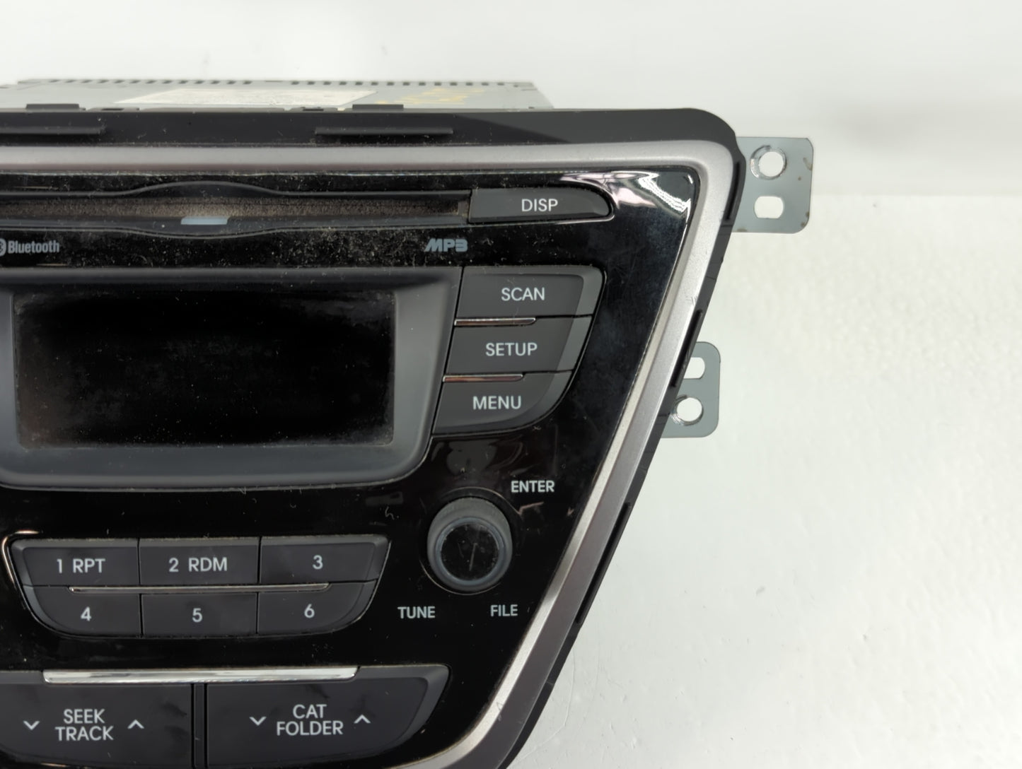 2013 Hyundai Elantra Radio AM FM Cd Player Receiver Replacement P/N:96170-3X165RA5 Fits OEM Used Auto Parts - Oemusedautopar