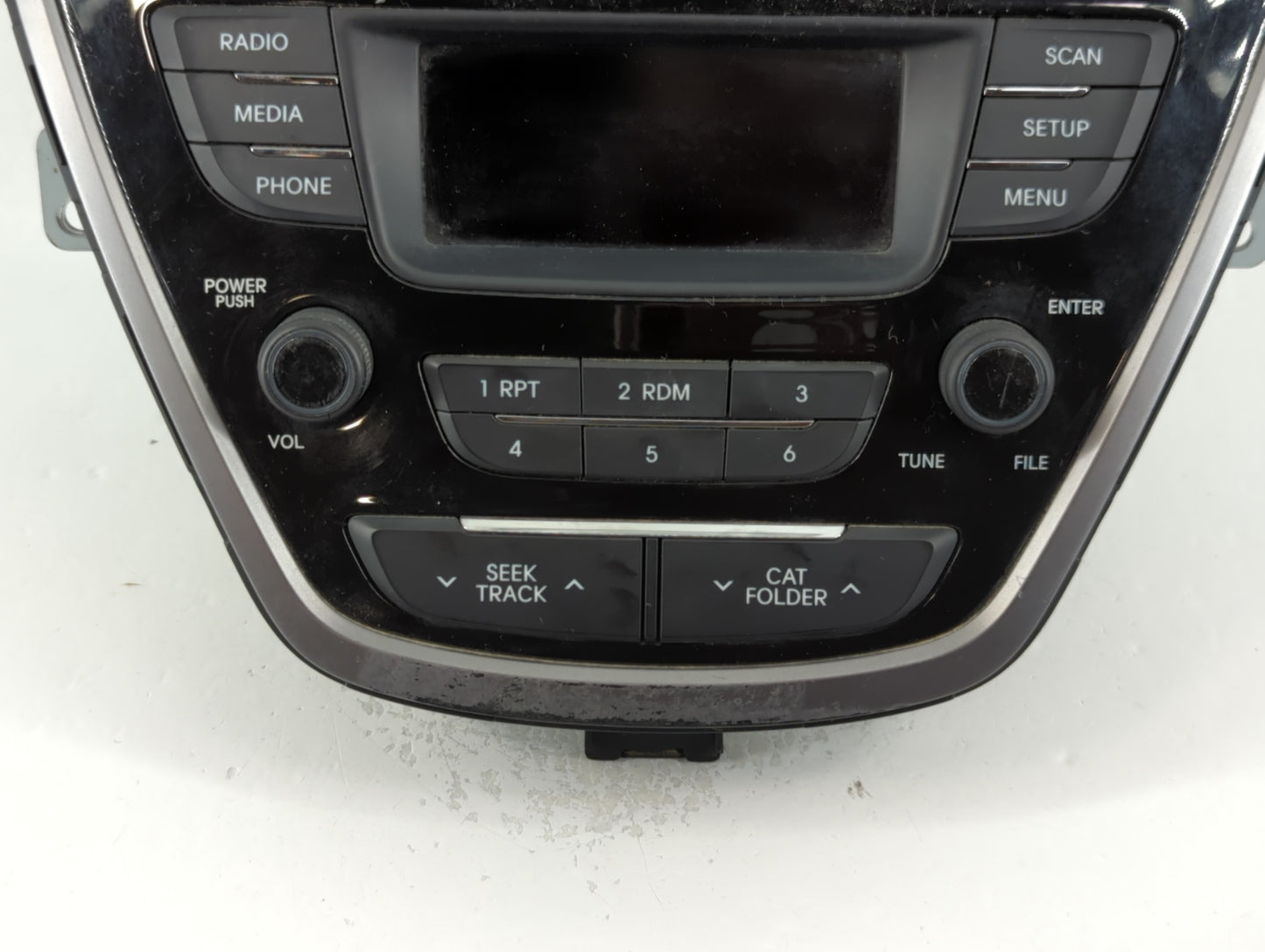 2013 Hyundai Elantra Radio AM FM Cd Player Receiver Replacement P/N:96170-3X165RA5 Fits OEM Used Auto Parts - Oemusedautopar
