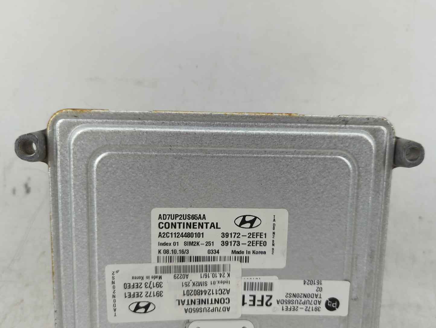 0 Hyundai Elantra PCM Engine Control Computer ECU ECM PCU OEM Fits OEM Used Auto Parts - Oemusedautoparts1.com