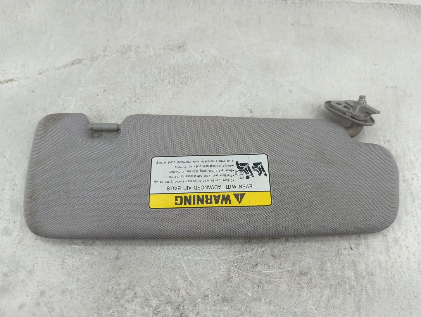 2011-2015 Hyundai Sonata Sun Visor Shade Replacement Driver Left Mirror Fits Fits 2011 2012 2013 2014 2015 OEM Used Auto Par