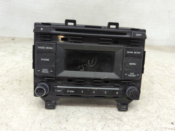 2015 Hyundai Sonata Radio AM FM Cd Player Receiver Replacement Fits OEM Used Auto Parts - Oemusedautoparts1.com