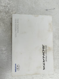 0 Hyundai Sonata Owners Manual Book Guide OEM Used Auto Parts - Oemusedautoparts1.com