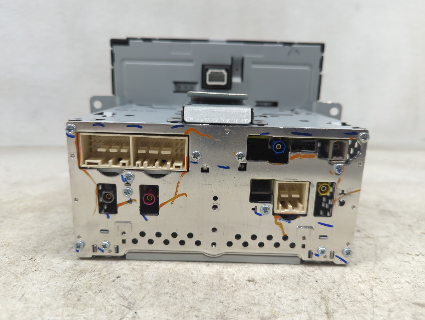 2016-2017 Hyundai Sonata Radio AM FM Cd Player Receiver Replacement Fits Fits 2016 2017 OEM Used Auto Parts - Oemusedautopar