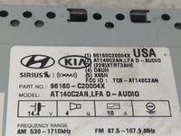 2016-2017 Hyundai Sonata Radio AM FM Cd Player Receiver Replacement Fits Fits 2016 2017 OEM Used Auto Parts - Oemusedautopar