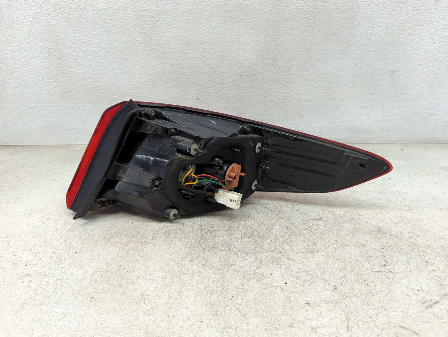 2015-2017 Hyundai Sonata Tail Light Assembly Driver Left OEM Fits Fits 2015 2016 2017 OEM Used Auto Parts - Oemusedautoparts