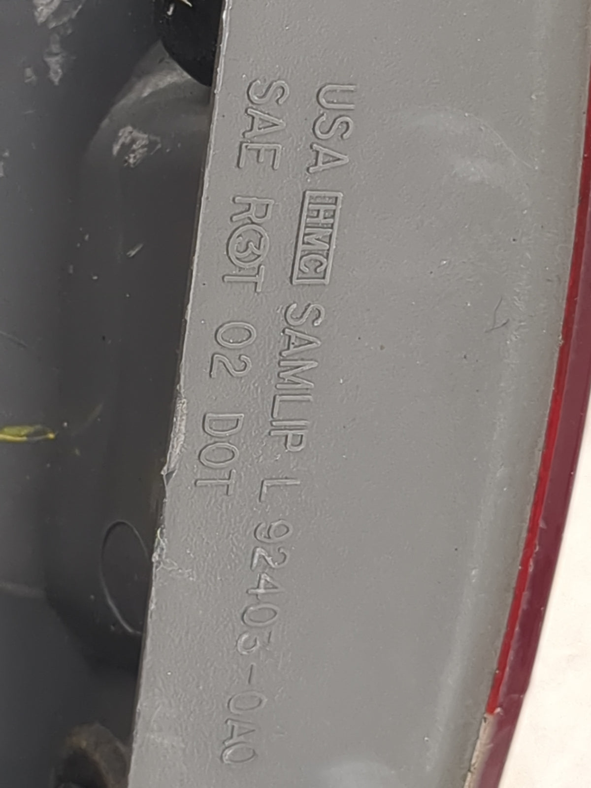 2006-2008 Hyundai Sonata Driver Left Side Deck Lid Mounted Tail Light 1209198 - Oemusedautoparts1.com