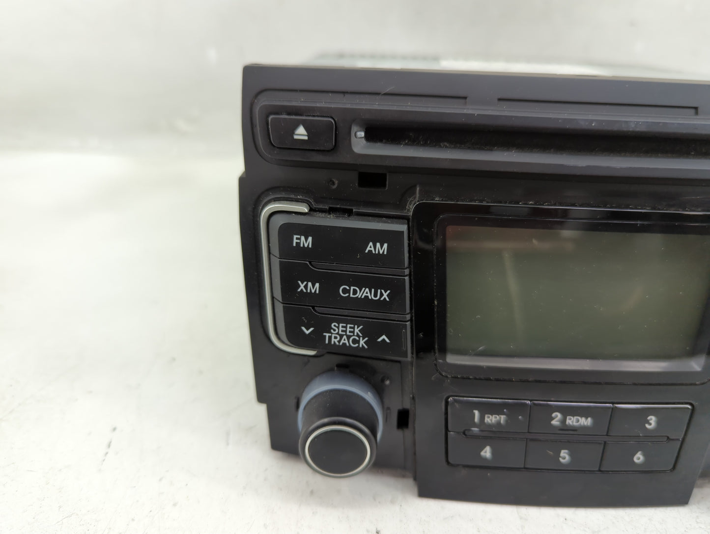 2011 Hyundai Sonata Radio AM FM Cd Player Receiver Replacement P/N:96180-3Q000 Fits OEM Used Auto Parts - Oemusedautoparts1.