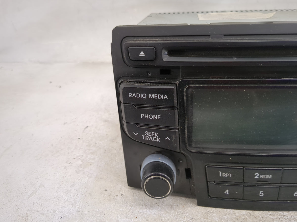 2013-2014 Hyundai Sonata Radio AM FM Cd Player Receiver Replacement Fits 2013 2014 OEM Used Auto Parts - Oemusedautoparts1.c