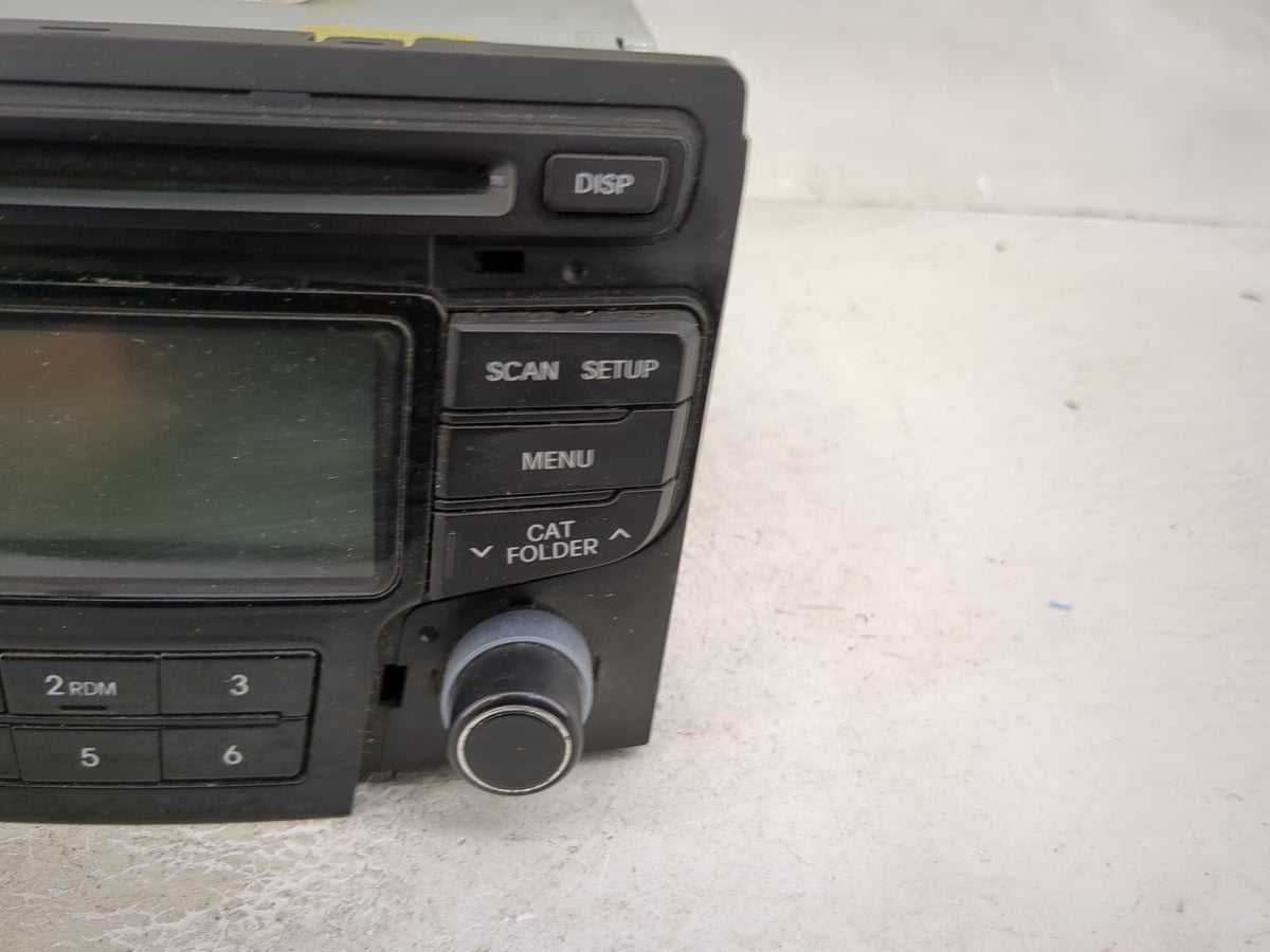 2013-2014 Hyundai Sonata Radio AM FM Cd Player Receiver Replacement Fits 2013 2014 OEM Used Auto Parts - Oemusedautoparts1.c