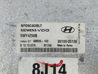 2006-2008 Hyundai Sonata PCM Engine Control Computer ECU ECM PCU OEM Fits OEM Used Auto Parts - Oemusedautoparts1.com