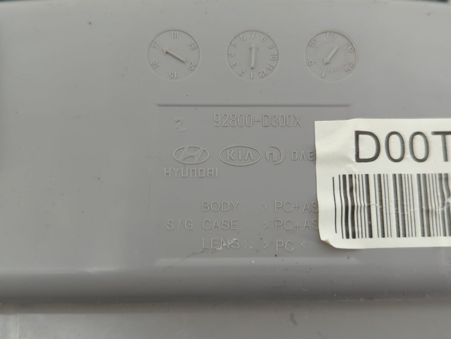 Hyundai Sonata Overhead Roof Console Grey - Oemusedautoparts1.com