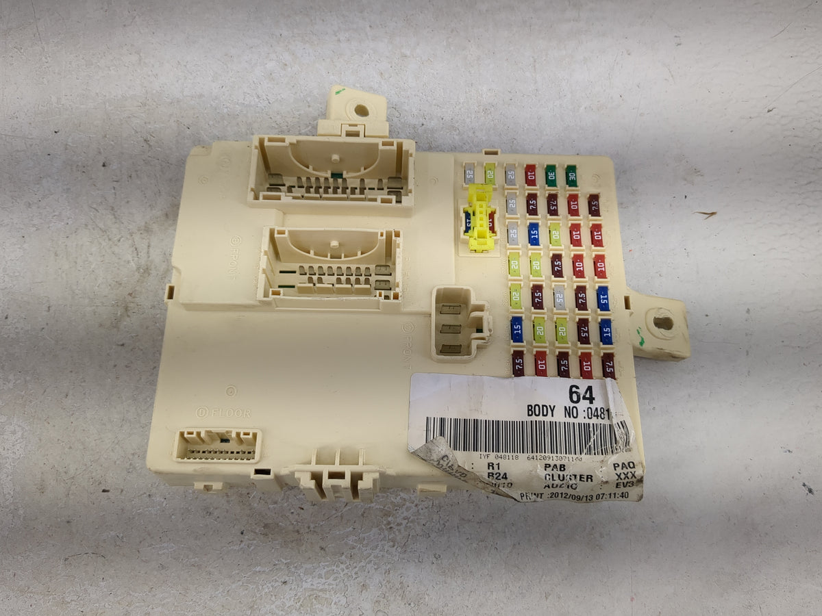 2012-2014 Hyundai Sonata Body Control Module Bcm 5035811 - Oemusedautoparts1.com