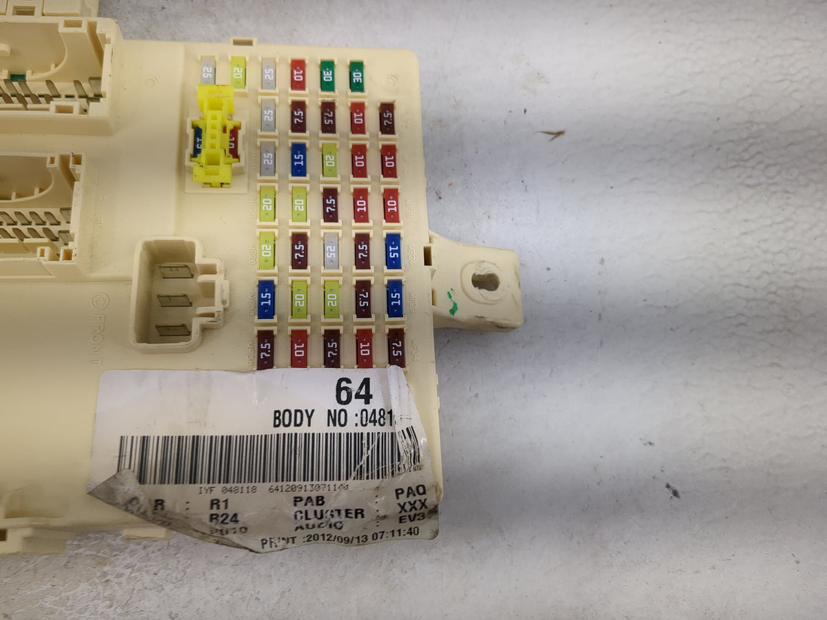 2012-2014 Hyundai Sonata Body Control Module Bcm 5035811 - Oemusedautoparts1.com