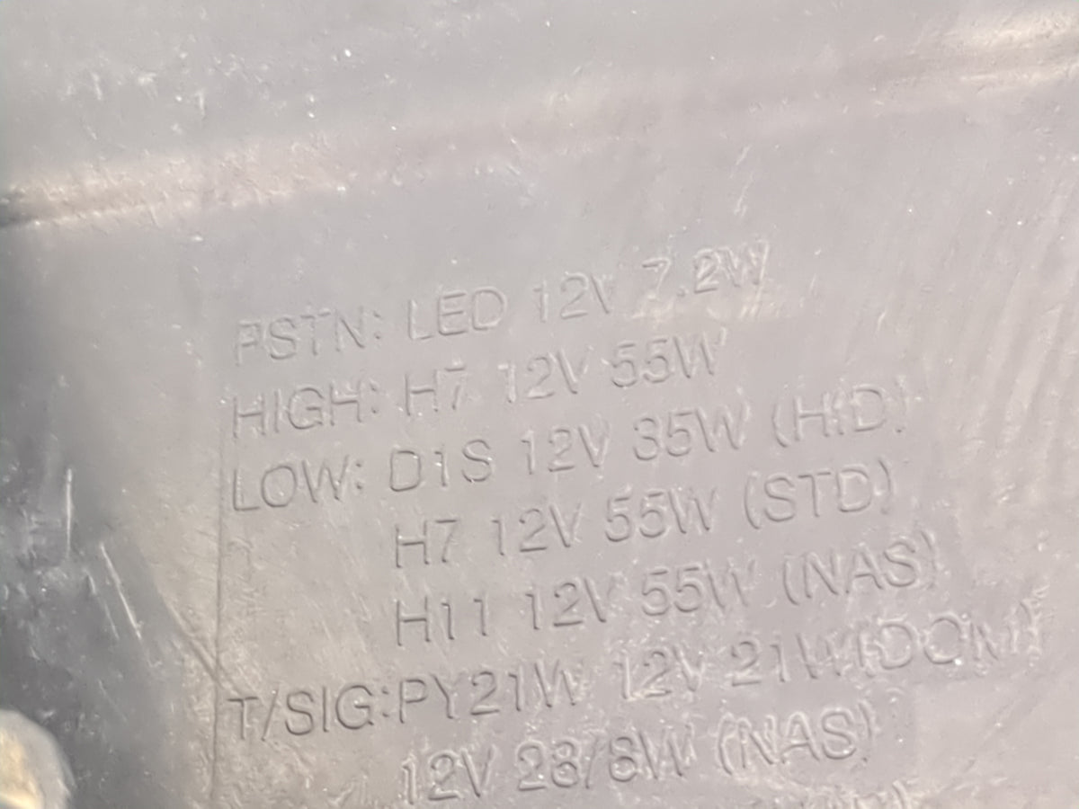 2011-2015 Hyundai Sonata Passenger Right Oem Head Light Headlight Lamp 5035892 - Oemusedautoparts1.com