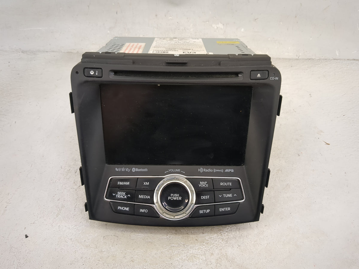 2011-2014 Hyundai Sonata Information Radio Display Screen 5035893 - Oemusedautoparts1.com