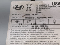 2011-2014 Hyundai Sonata Information Radio Display Screen 5035893 - Oemusedautoparts1.com