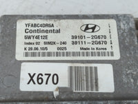 0 Hyundai Sonata PCM Engine Control Computer ECU ECM PCU OEM Fits OEM Used Auto Parts - Oemusedautoparts1.com