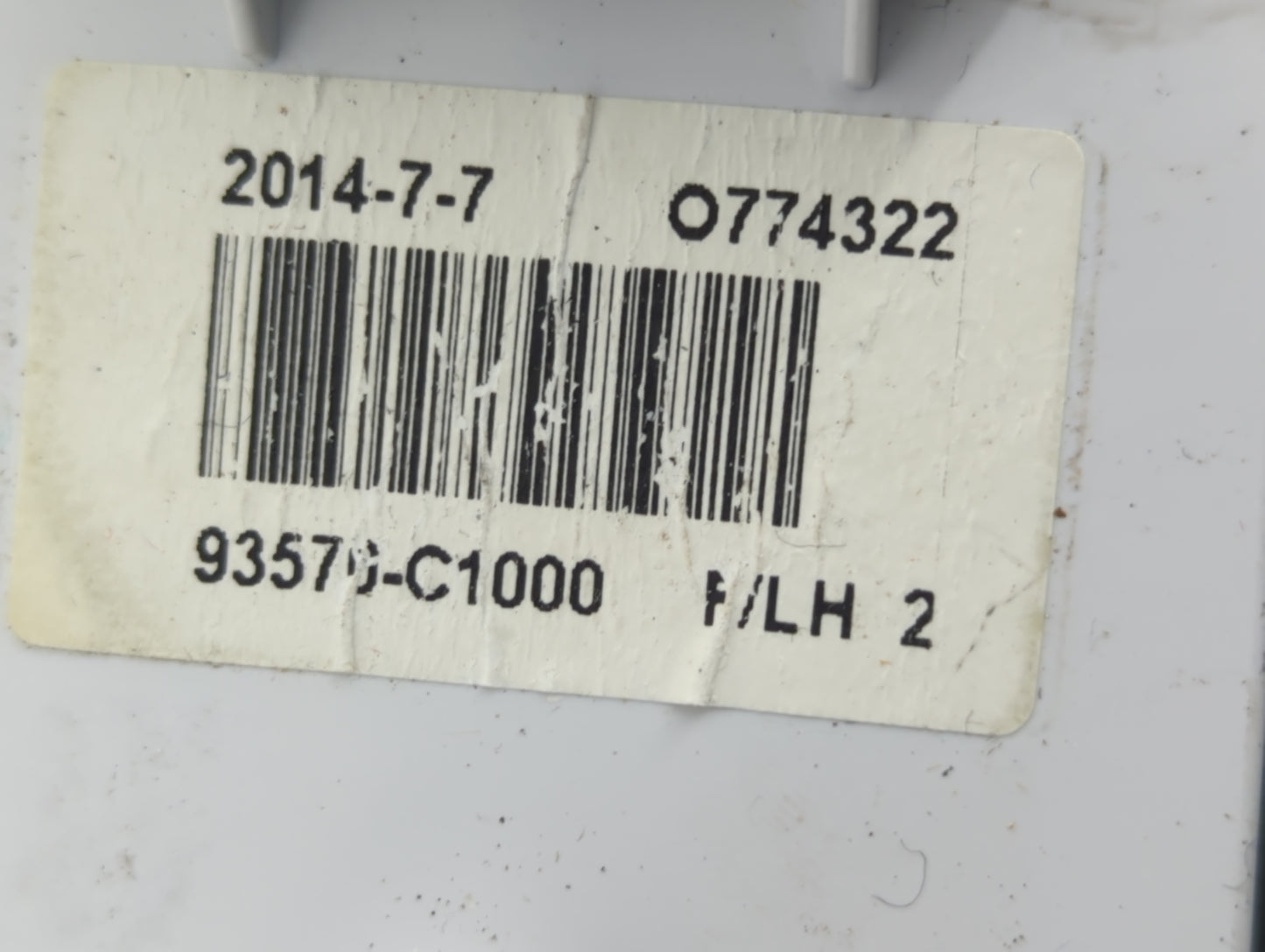 2015-2019 Hyundai Sonata Master Power Window Switch Replacement Driver Side Left Fits Fits 2015 2016 2017 2018 2019 OEM Used