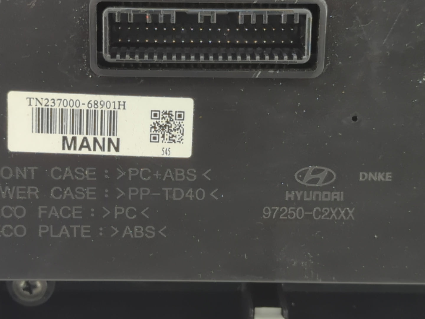 2015-2017 Hyundai Sonata Climate Control Module Temperature AC/Heater Replacement Fits Fits 2015 2016 2017 OEM Used Auto Par