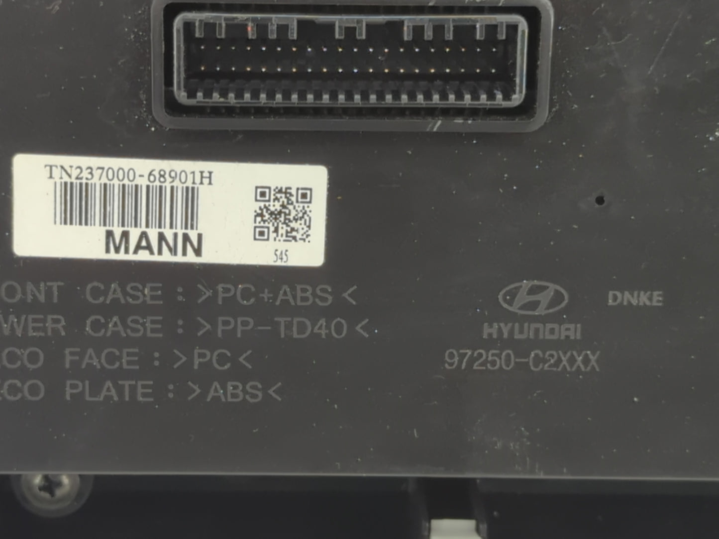 2015-2017 Hyundai Sonata Climate Control Module Temperature AC/Heater Replacement Fits Fits 2015 2016 2017 OEM Used Auto Par