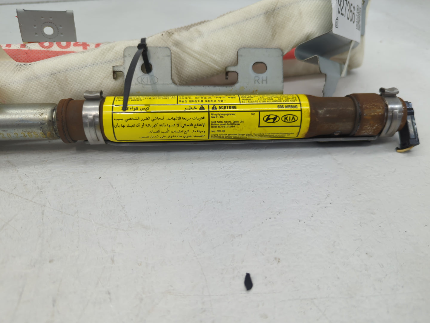 Hyundai Sonata Passenger Curtain Air Bag Oem - Oemusedautoparts1.com